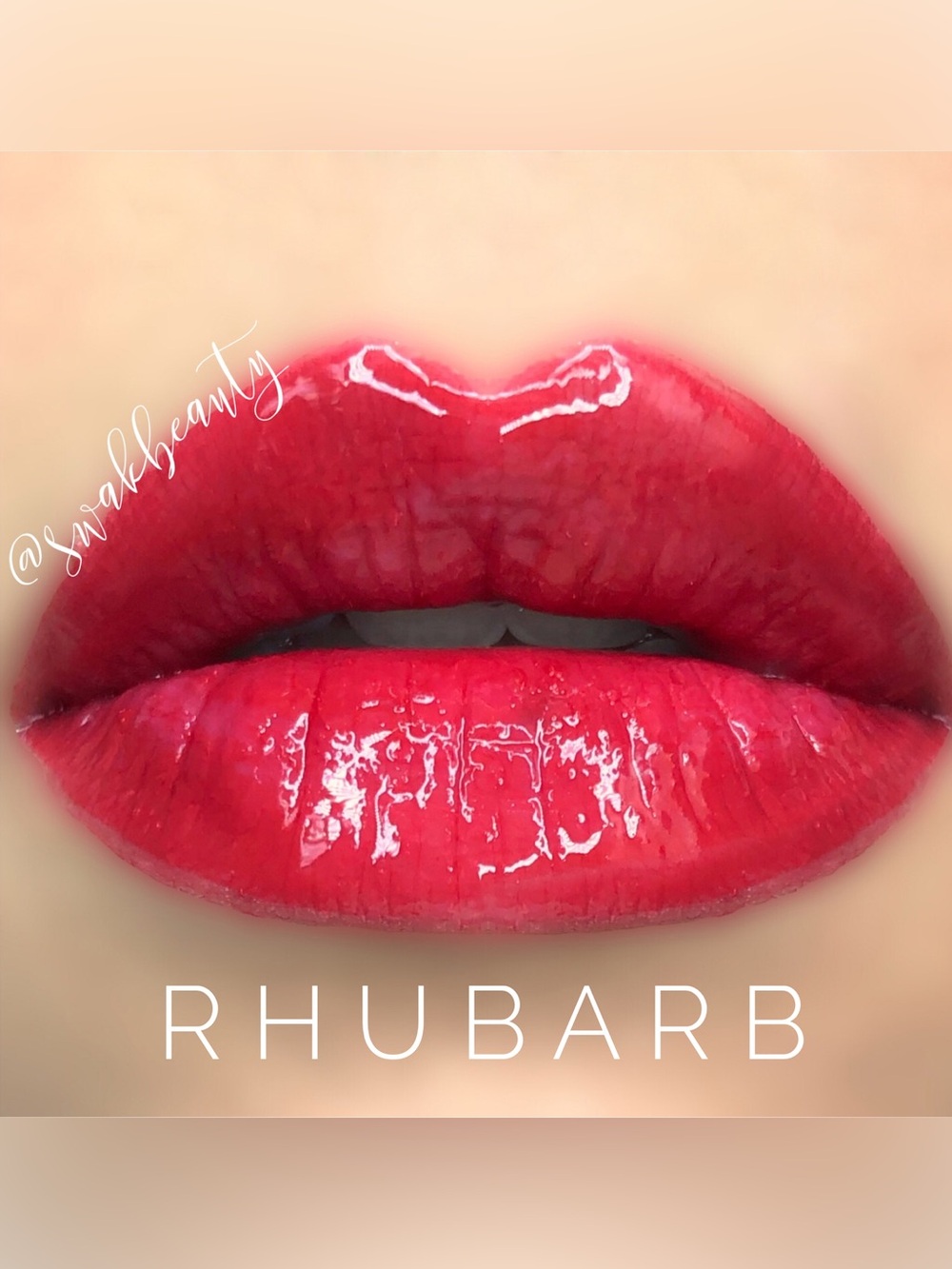SeneGence Lipsense in Rhubarb - Vibrant Red/pink
